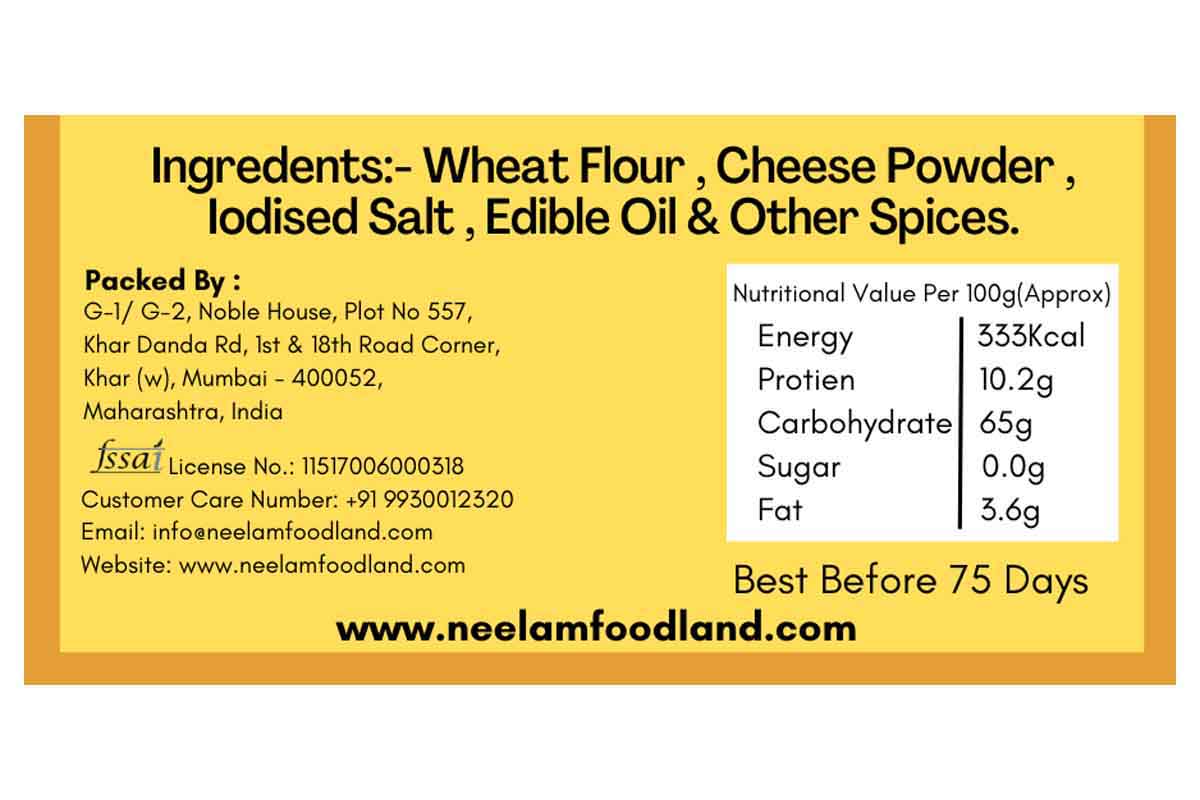 Thin Coin Cheese Khakhra 200 Gm