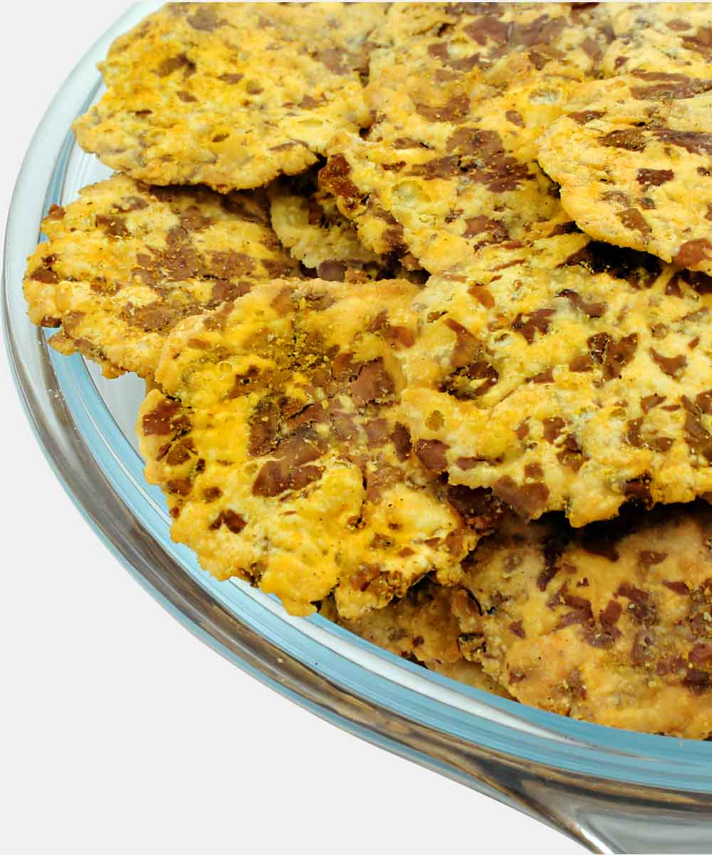 Less Oil Salt Free Black Chanajor Puri 200 Gm