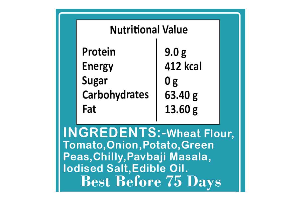 Whole Wheat Pav Bhaji Khakhra Mobile 200 Gm