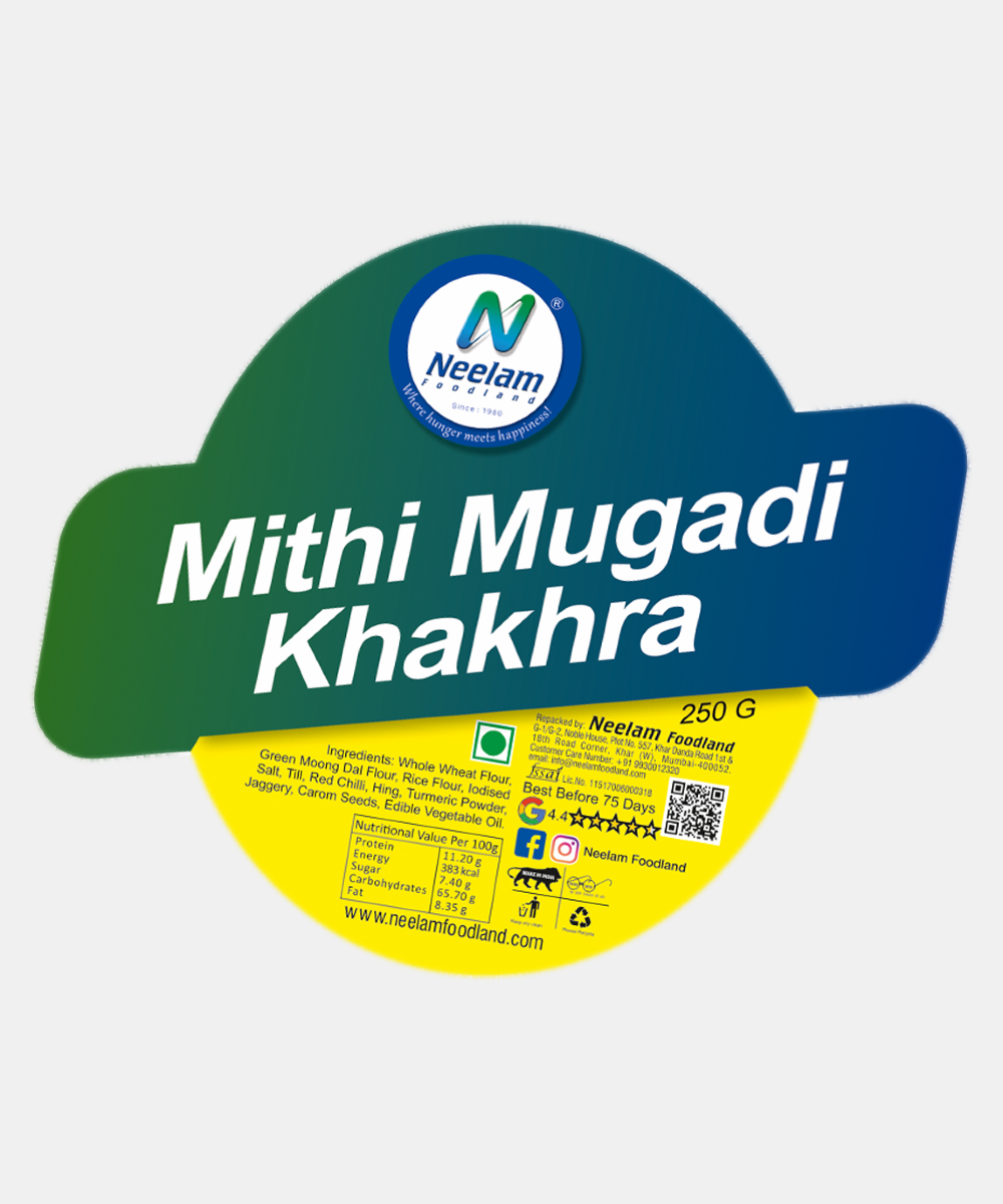 Mithi Mugdi Khakhra 250 Gm