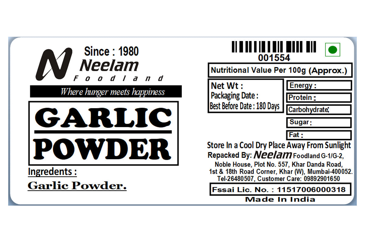 Garlic Powder 100 Gm