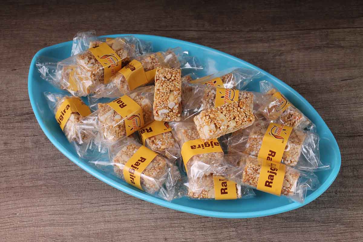 Rajgira Peanut Chikki Cubes 200 Gm
