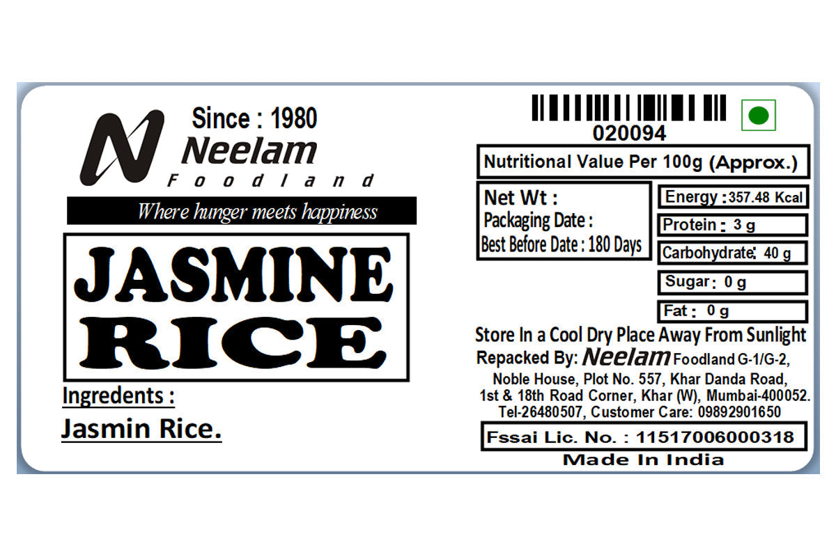 Jasmine/Japanese Rice 500 Gm