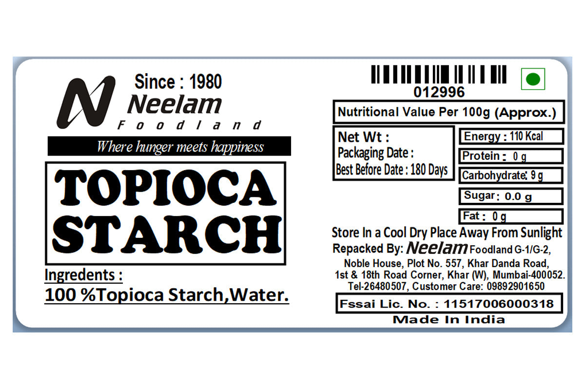 Tapioca Flour/Tapioca Starch 250 Gm