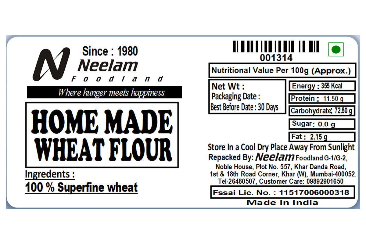 Whole Wheat Flour/Gehun Atta 2 Kg