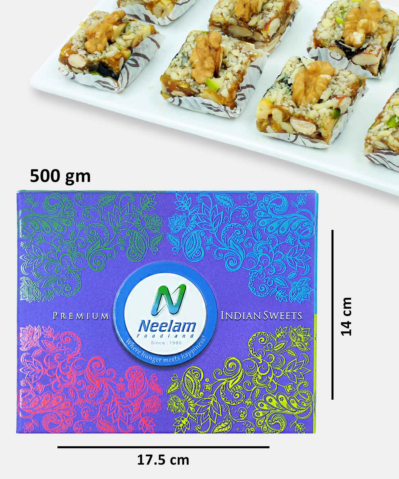 Walnut Crunch ( Sweetened With Honey ) 500 Gm