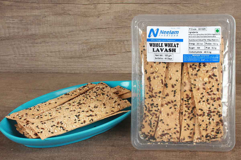 WHOLE WHEAT LAVASH 100 GM