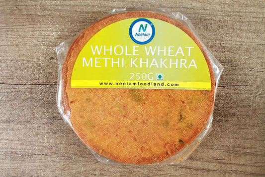 WHOLE WHEAT METHI KHAKHRA 250 GM