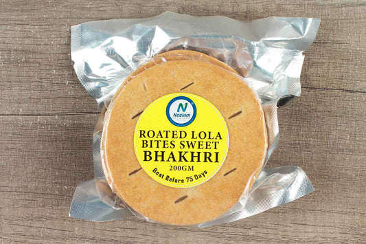 ROASTED LOLA BITES SWEET BHAKHRI 200 GM