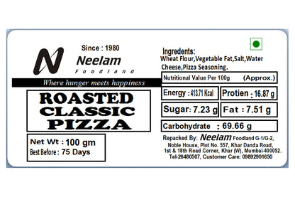 Roasted Classic Pizza Lavash 100 Gm