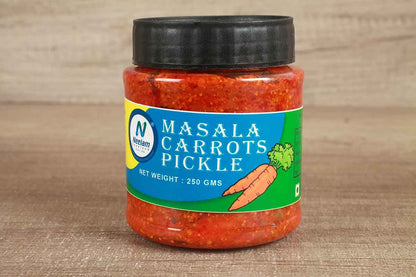 Masala Carrots Pickle 250 Gm