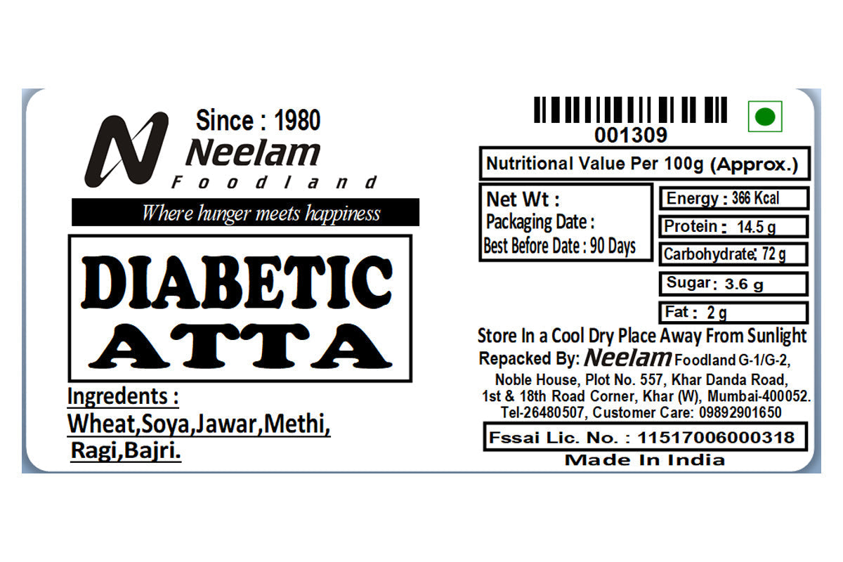 Diabetic Atta 1 Kg