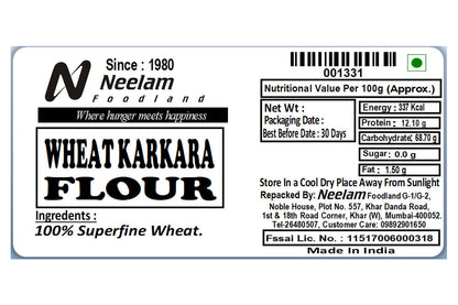 Coarse Wheat Flour/Wheat Karkara Atta 500 Gm