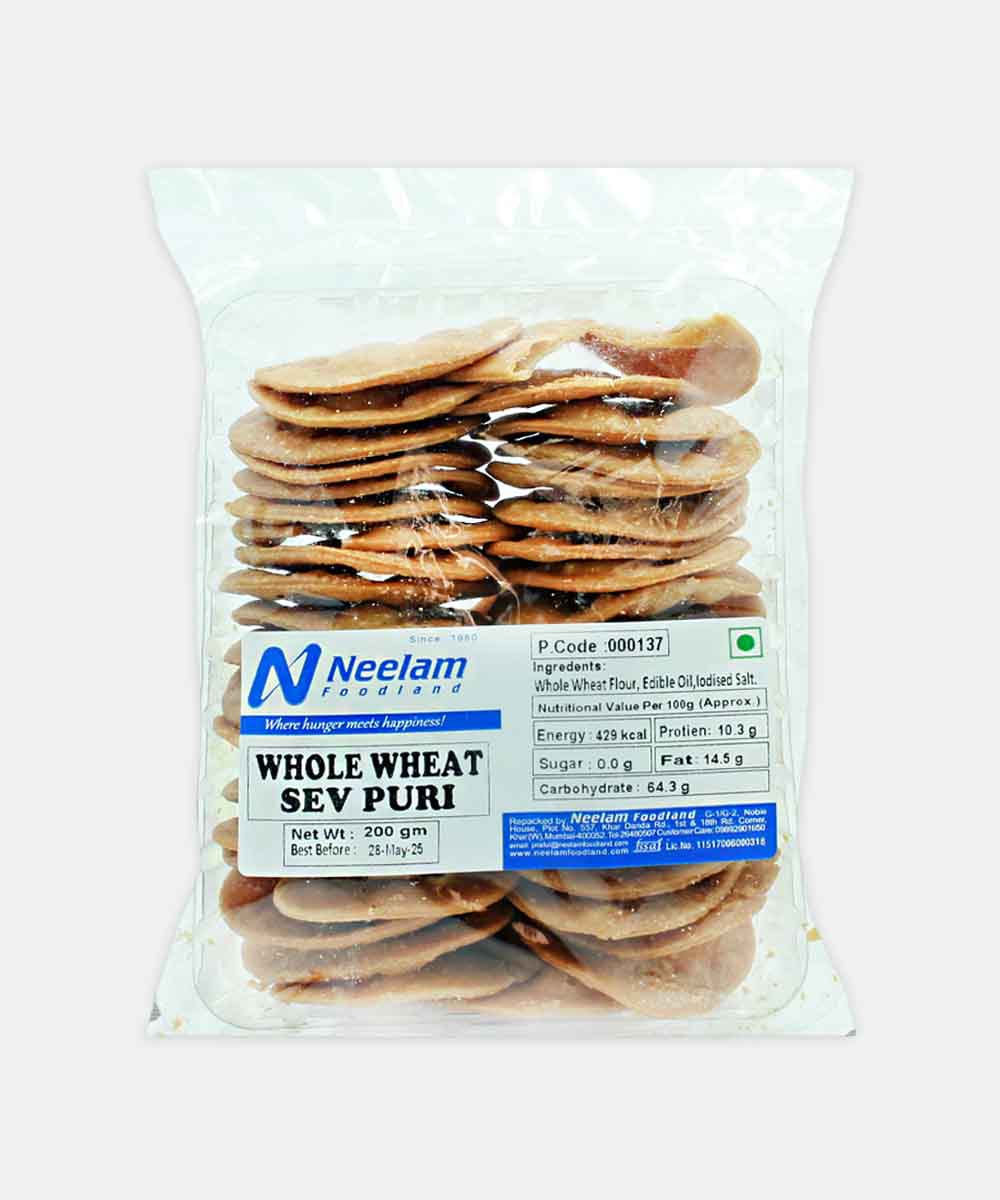 Whole Wheat Sev Puri 200 Gm