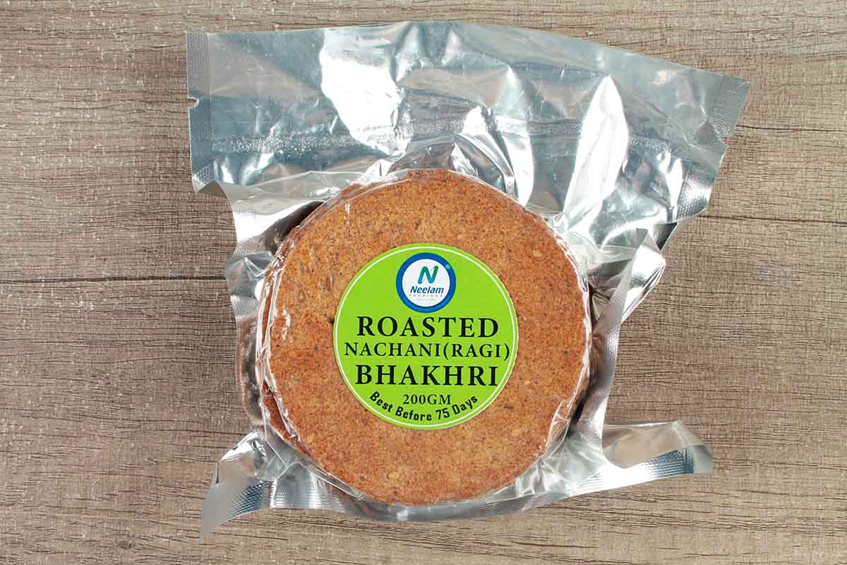 ROASTED NACHANI RAGI BHAKHRI 200 GM