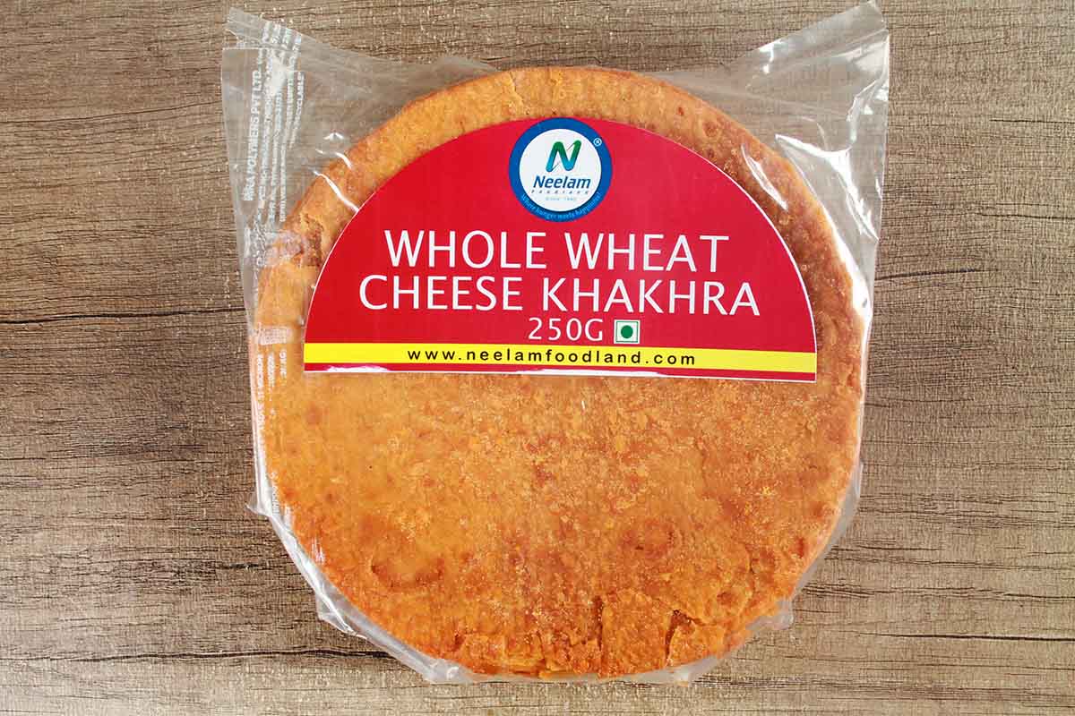 WHOLE WHEAT CHEESE KHAKHRA 250 GM