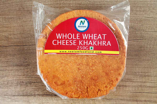 WHOLE WHEAT CHEESE KHAKHRA 250 GM