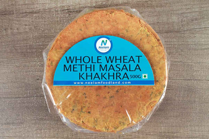 WHOLE WHEAT METHI MASALA KHAKHRA 500 GM