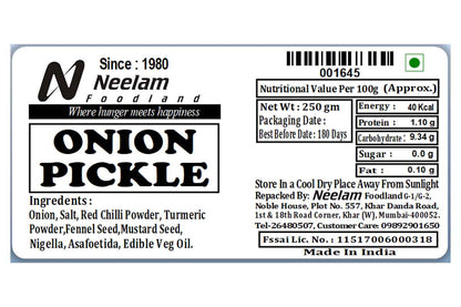 Onion Pickle 250 Gm