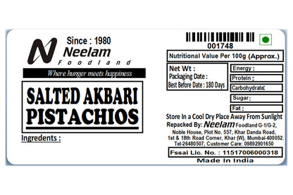 Akbari Pistacho Salted 500 Gm