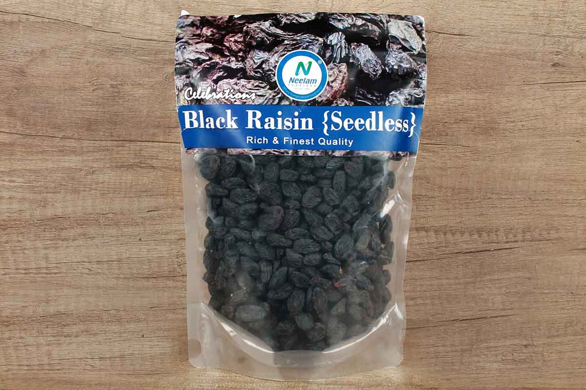 BLACK RAISIN SEEDLESS 500 GM