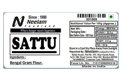 Roasted Bengal Gram Flour/Sattu Atta 500 Gm