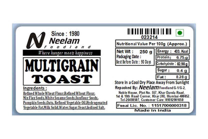 Multigrain Toast 250 Gm