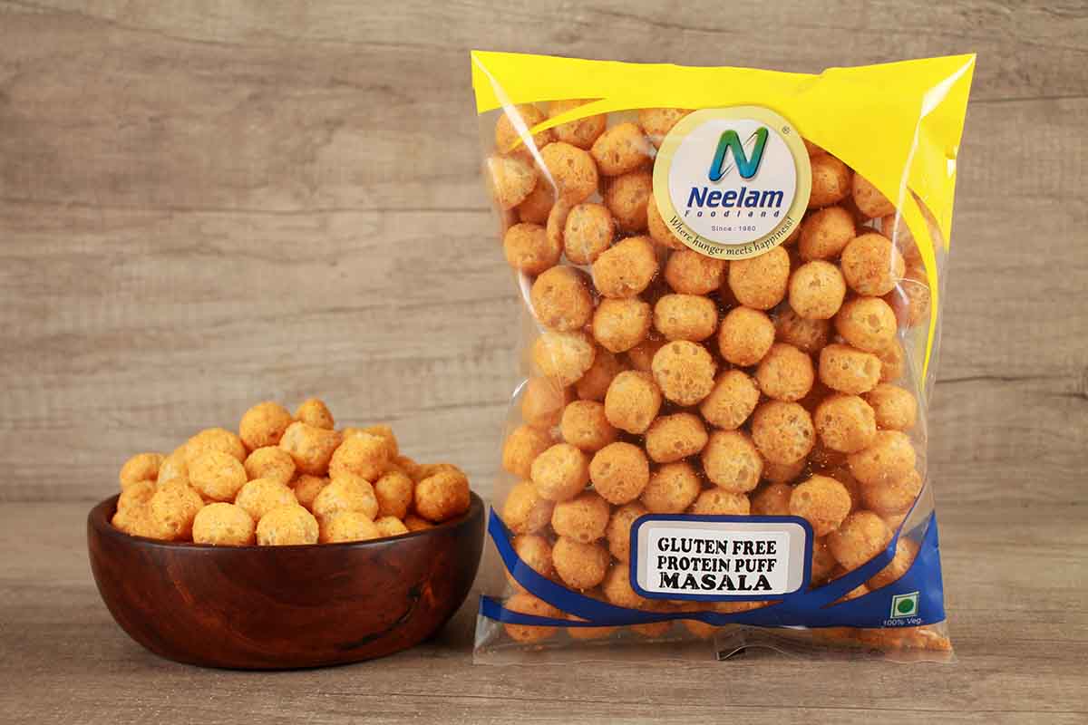 PROTEIN PUFF GLUTEN FREE MASALA 120