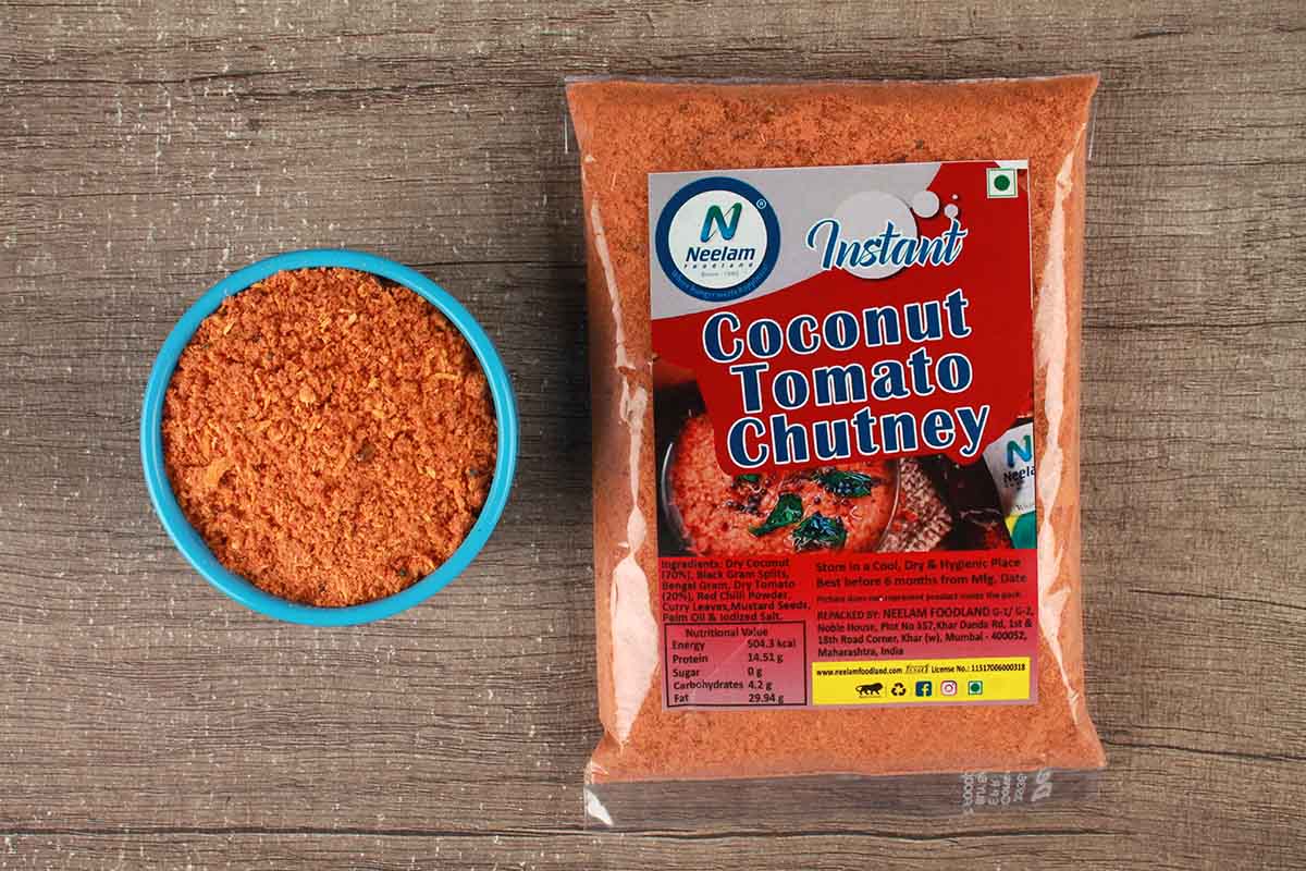 INSTANT COCONUT TOMATO CHUTNEY 100 GM