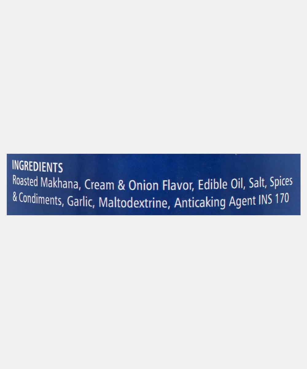 Roasted Makhana Sour Cream Onion 80 Gm