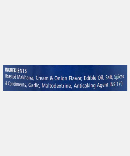 Roasted Makhana Sour Cream Onion 80 Gm