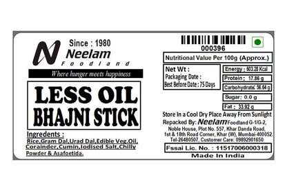 LESS OIL BHAJNI STICK 200 GM