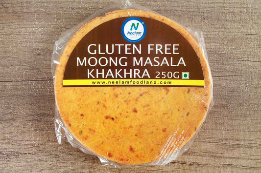 GLUTEN FREE MOONG MASALA KHAKHRA 250 GM