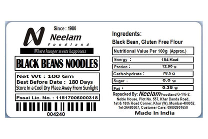Black Beans Noodles 100 Gm