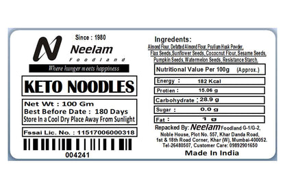 Keto Noodles 100 Gm