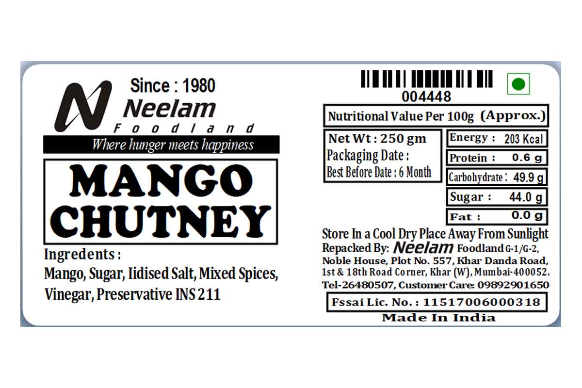 Mango Chutney 200 Gm