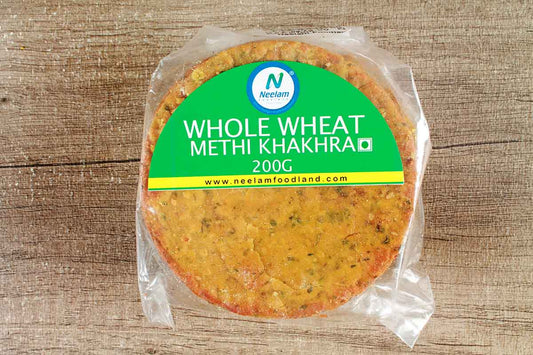 WHOLE WHEAT METHI KHAKHRA MINI 200 GM