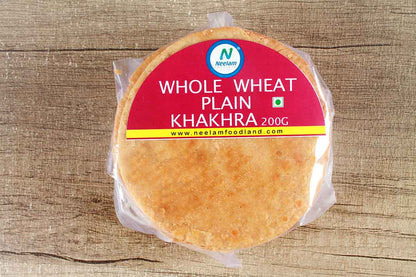 WHOLE WHEAT PLAIN KHAKHRA MINI 200 GM