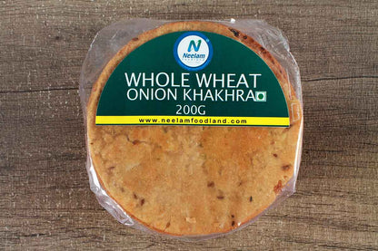 WHOLE WHEAT ONION KHAKHRA MINI 200 GM