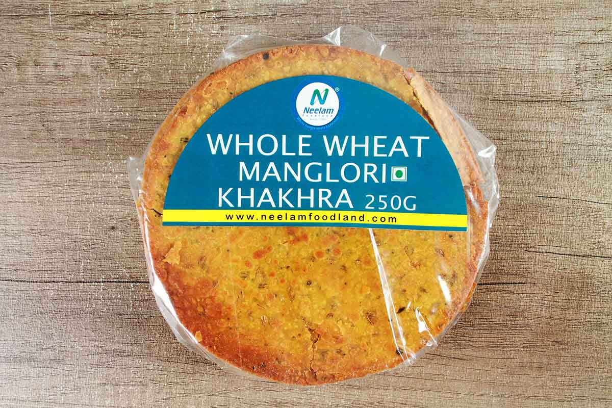 WHOLE WHEAT MANGLORI KHAKHRA 250 GM