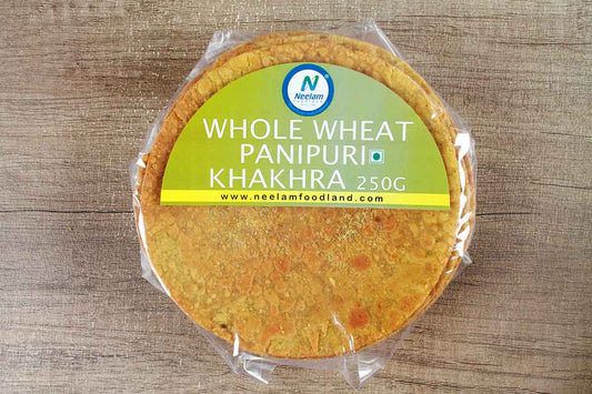 WHOLE WHEAT PANI PURI KHAKHRA 250 GM