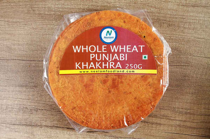 WHOLE WHEAT PUNJABI KHAKHRA 250 GM