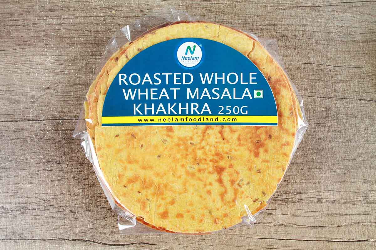 ROSATED WHOLE WHEAT MASALA KHAKHRA 250 GM