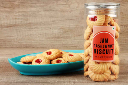 JAM CASHEWNUT BISCUITS