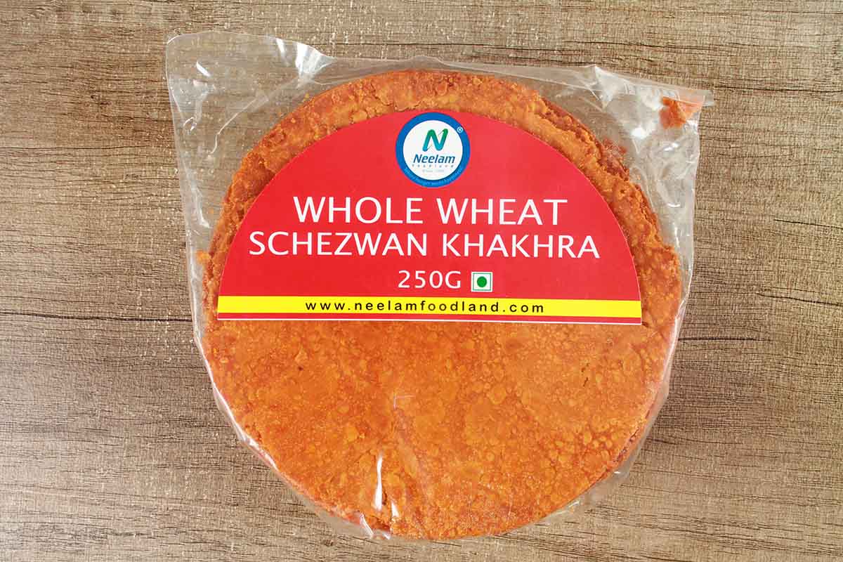 WHOLE WHEAT SCHEZWAN KHAKHRA 250 GM