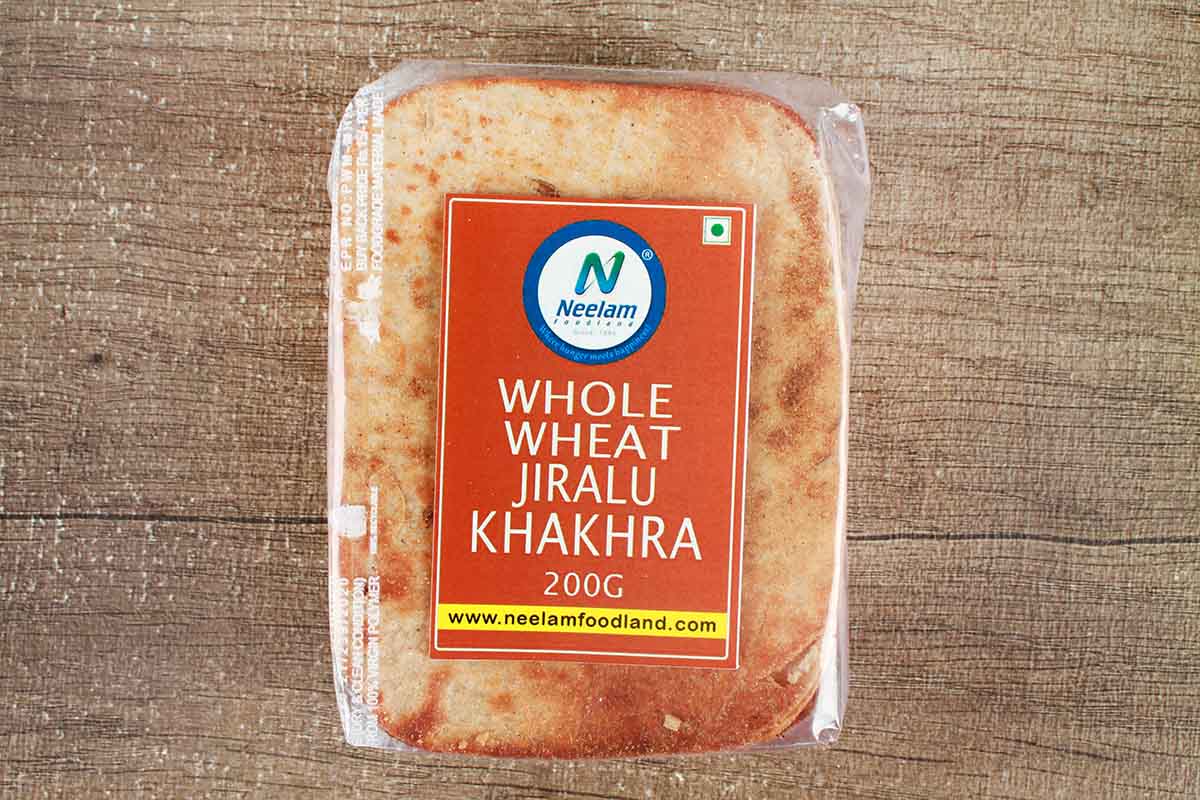 WHOLE WHEAT JEERALU KHAKHRA MOBILE 200 GM