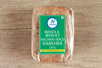 WHOLE WHEAT NACHANI KHAKHRA MOBILE 200 GM