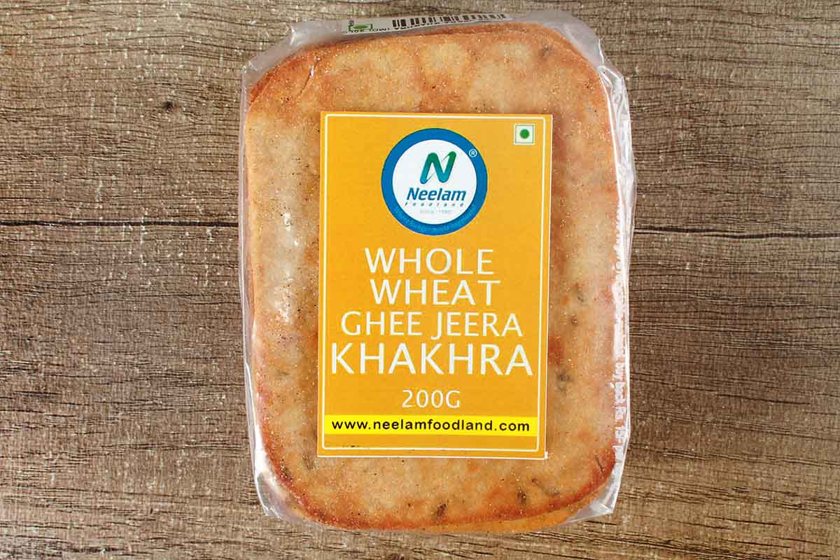 WHOLE WHEAT GHEE JEERA KHAKHRA MOBILE 200 GM