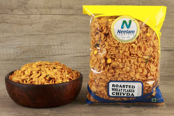 ROASTED WHEAT FLAKES CHIVDA 200 GM