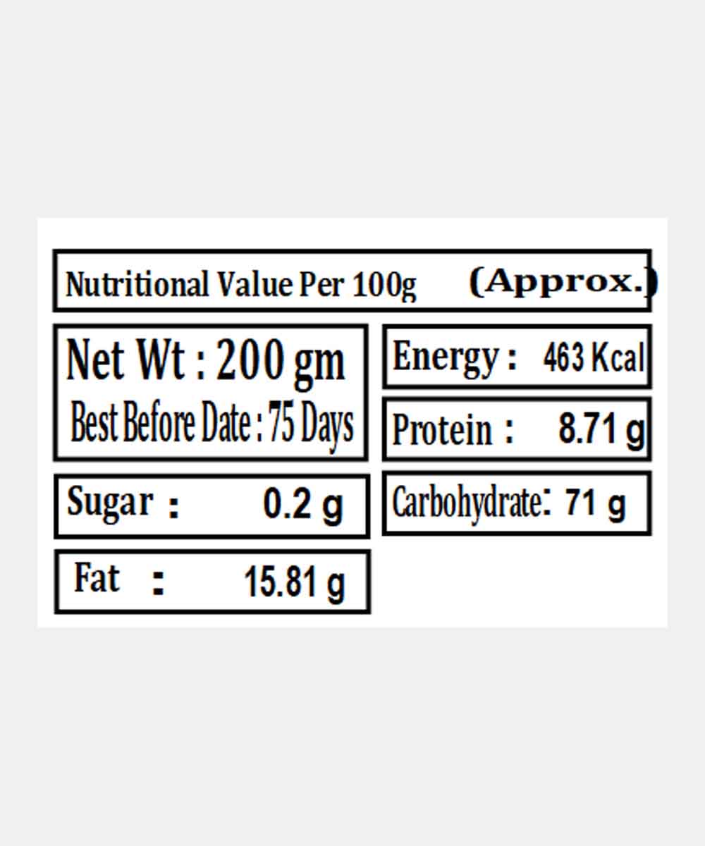Roasted Makhana Chat Masala 70 Gm